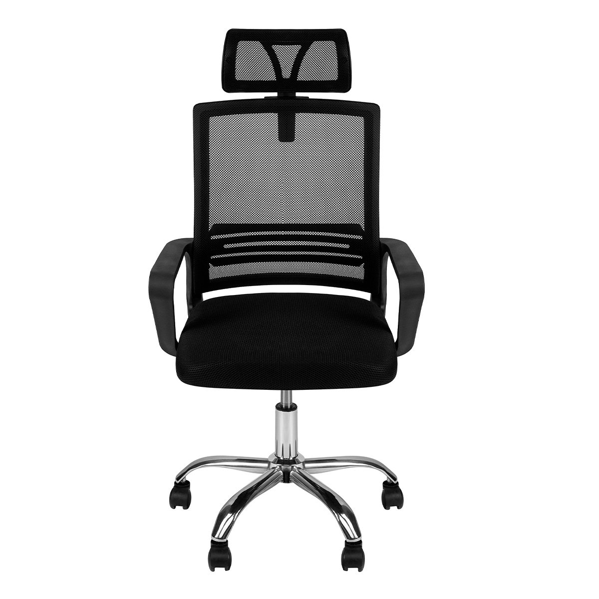 LYONチェア Cadeira de Escritório Giratória Alta Lyon Preto